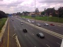 View of highway outside Johannesburg