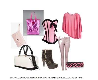 Marc jacobs, Jc penny och topshop all in pink