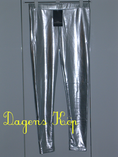 Silver leggins - från ZARA!
