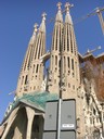 La Sagrada Familia en katedral som inte är klar än men kanske ska bli....Gaudis stora verk som han nite hann o bli klar med och nu bygger hans efterföljare klart för pengar som kommer in på inträde