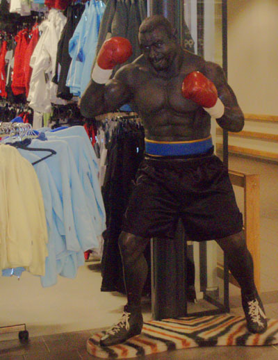Boxaren i Töcksfors köpcenter