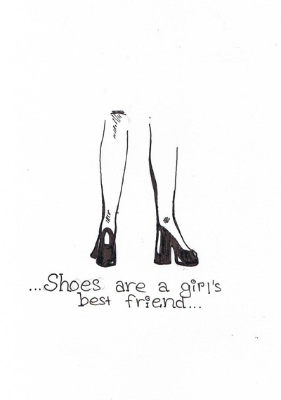 Shoes are a girl´s best friend