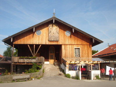 Ett av husen i Berghof