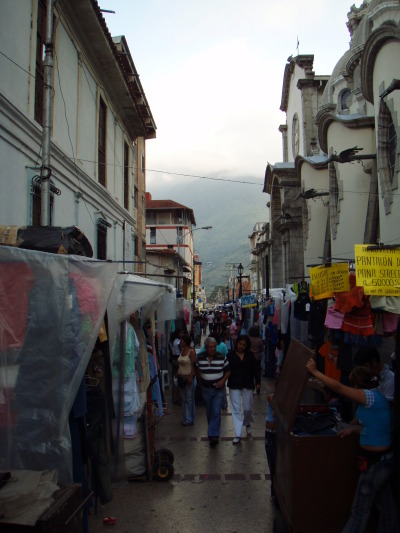 En av gatorna i Mérida