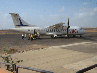 Landat Boa Vista med Lokal flyg 44 platser