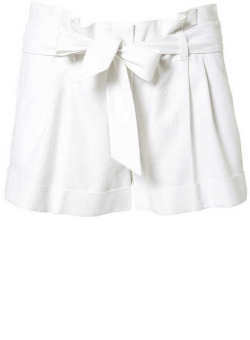 Paperbag waist shorts