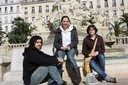 Raphaël, Karina och jag i Toulon