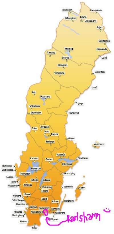 Ikea Sverige Karta | Karta