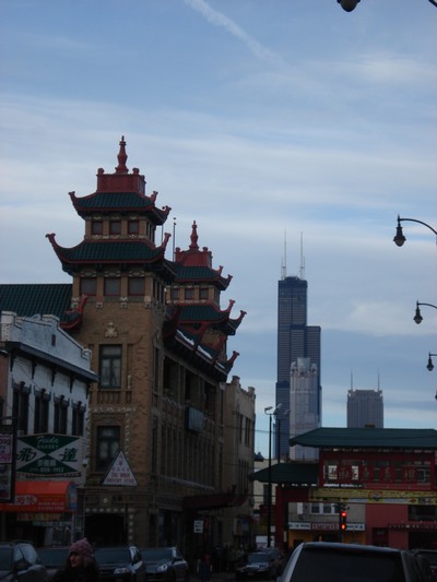 Chinatown och Sears Tower