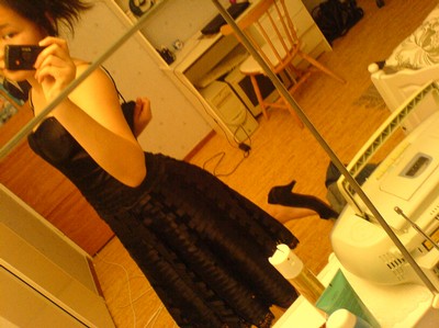 min klänning som jag haade på nyår :) 
