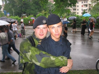 Jag och Gnisten efter parade, EUROPRIDE -08. (Bild: Gnisten)