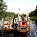 Pettson, Findus, Lilla My, Karlsson på taket och Emil i Lönneberga    - deltagare på båtorienteringen 2010!