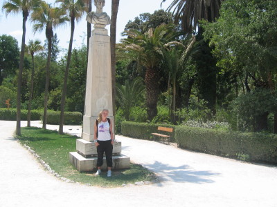 Elina, parken Athen
