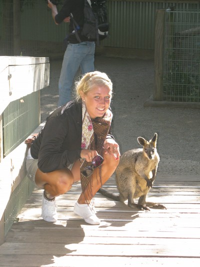 Me and a Kangeroo