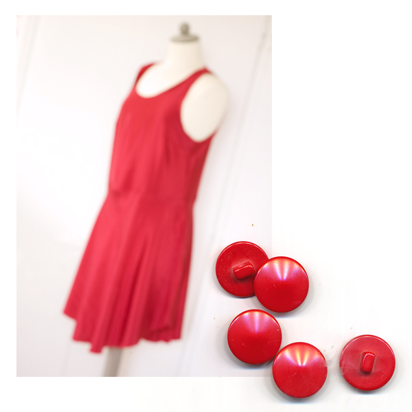 röd klänning, syblogg, syinspiration
