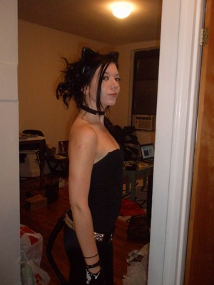 Halloween år 2008. Firades i Manhattan. Detta året var jag katt.