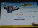 Skydive it is!