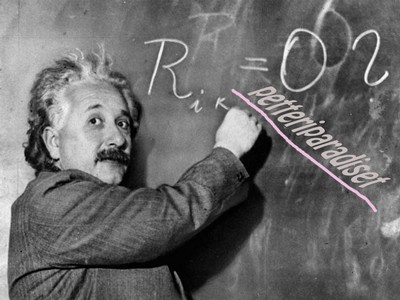 Einstein såg in i framtidne och visste en större man skulle komma