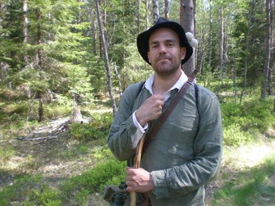 Stiko i skogen någonstans mellan Långshyttan och Falun i maj 2008